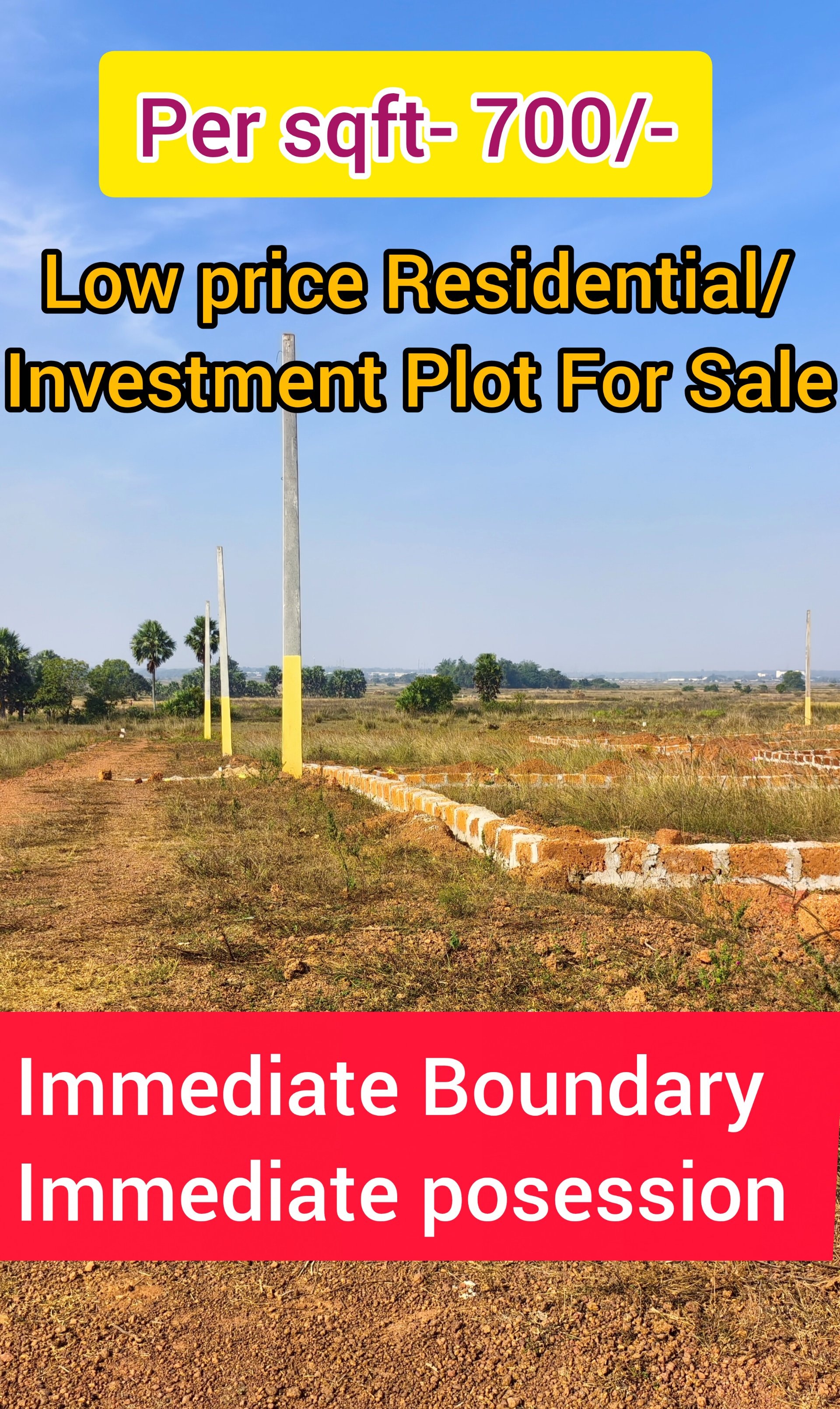 1,200 sq.ft Residential Land in Back Side Of GIET , Einstein college , Khordha